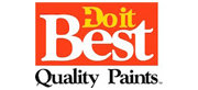 Do it Best Quality Paints logo at Yellowstone Lumber