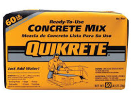 Quikrete Ready to Use Concrete Mix available at Yellowstone Lumber in Rigby